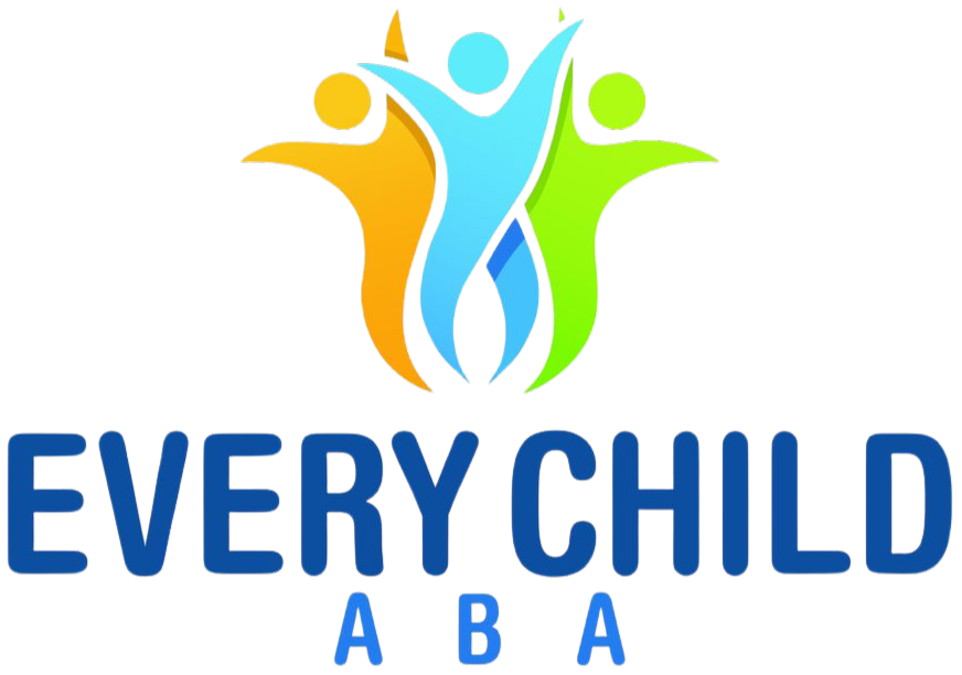 Every Child ABA Logo - White on Transparent